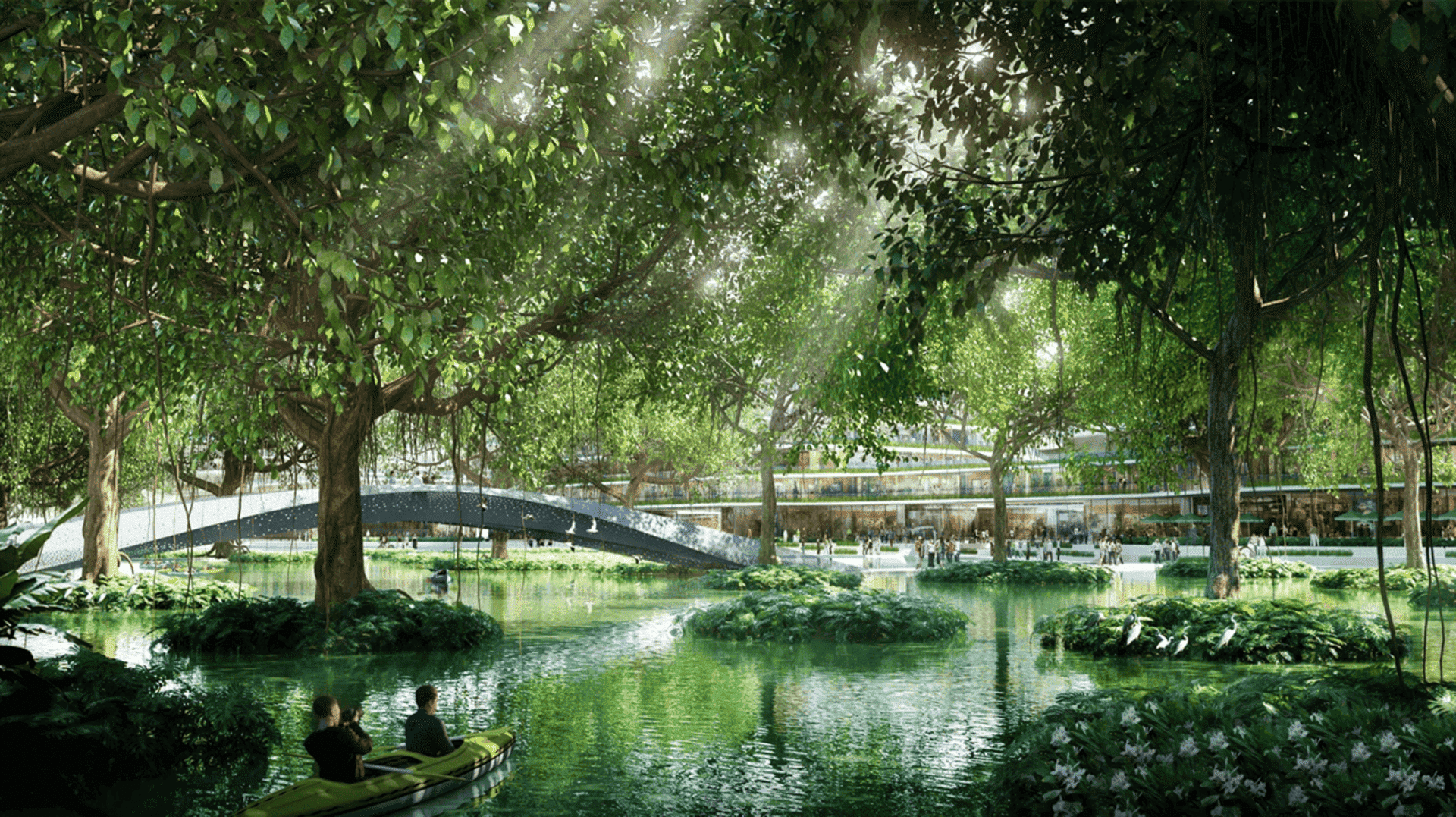 Tiện ích nội khu thiết kế tinh tế dọc công viên ven sông Sun Group Thủ Thiêm giúp cư dân thư giãn và ngắm nhìn trọn vẹn dòng sông thơ mộng. Tiện ích nội khu thiết kế tinh tế dọc công viên ven sông Sun Group Thủ Thiêm giúp cư dân thư giãn và ngắm nhìn trọn vẹn dòng sông thơ mộng.