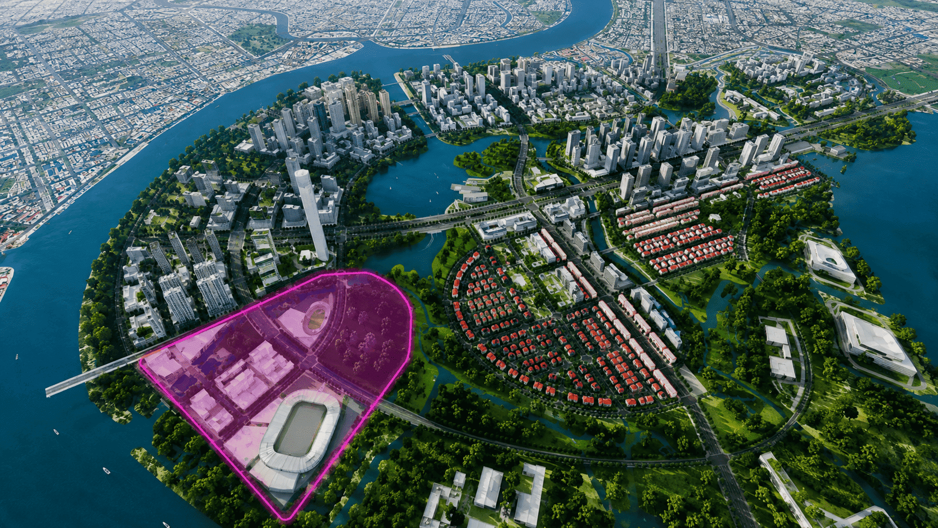 Khởi công siêu dự án Sun Group Thủ Thiêm 29.600 tỷ đồng: Cú hích lịch sử cho bán đảo Thủ Thiêm